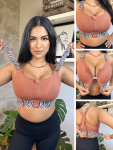 High Impact Bra - Wild Series - Zebra - Large