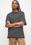 Superbalist Oversized Stripe Tee - Black & White