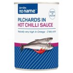 No Name Pilchards In Hot Chilli Sauce 400G