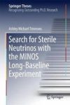 Search For Sterile Neutrinos With The Minos Long-baseline Experiment Hardcover 1ST Ed. 2017