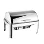 9L Rectangular Roll Top Chafing Dish Buffet Set Catering Food Warmer