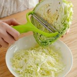 1PC Multifunctional Stainless Steel Fruit And Vegetable Peeler And Grater - Perfect For Potatoes Cabbage Melons And More - Easy