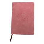 A5 Premium Journal Notebook - Dusty Pink Tree Of Life