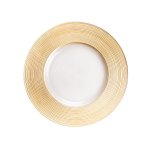 Clear Underplate Gold O Ring