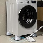 4PCS Anti-vibration Pads For Washing Machines - Non-slip Shock Absorbing & Noise Reducing Moisture-proof Base For Refrigerators