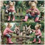 Tear Resistant Deco Print Daisy And Donkey