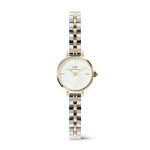 Petite MINI Arch 3-LINK Two Tone Gold Watch