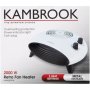 Kambrook Retro Fan Heater White