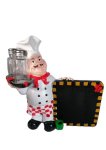 Chef With Menu Board 30X27X9CM