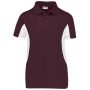 Kids Championship Golf Shirt Maroon