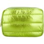 Atomic Rectangle Toiletry Bag With Handle Lime Metallic