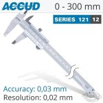 Accud Accud Vernier Caliper 0-300MM 0.02MM AC121-012-12