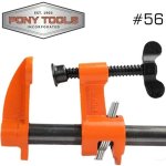 Pony Pony Pipe Clamp 3 4' Black Pipe AC56