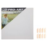 Pro-art Stretched Canvas 10 X 10-INCH 380GSM Cotton