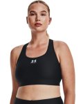 Women's Ua Heatgear Armour Mid Padless Bra - Black Md