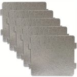5PCS High Temperature Resistant Mica Sheet Microwave Oven Parts Wave Guide Cover Universal Mica Sheet Microwave Oven Repairing P