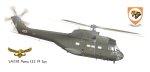 SA330 Puma 122. 19 Sqn Mug