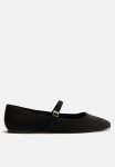 Mary Jane Ballet Pumps - Black