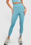 Dsgn Studio Woven Label Detail Active Leggings - Blue