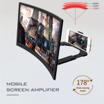 3D Mobile Screen Magnifier: Comfortable Rest Assured Street Shot Weapon Simple Fashion - No Power Required