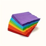 Set Rainbow Birthday Party Beverage Napkins Party Decor Party Supplies Holiday Decor Holiday Supplies
