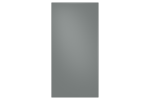 Samsung Satin Grey Bespoke French Door Fridge Clean Upper Panel
