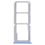 Sim Card Tray + Sim Card Tray + Micro Sd Card Tray For Oppo A16 A16S CPH2269 CPH2271 Blue