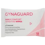 GynaGuard Wipes Daily Comfort Sensitive 12 Wipes
