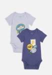 Puma Minicats Newborn 2-PACK Graphic Bodysuit Set Inf - Blue Crystal