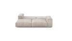 Double Lounger - Cord Velours - Platinum - 241CM X 210CM
