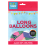 Long Balloons 10 Pack
