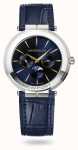 Newport Slim Moonphase Leather Strap Men's Watch 12722 T15BL