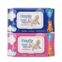 160 Pieces Premium Happy Baby Wipes Gentle All Over Wipe No Scent Sensitive
