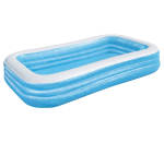 103""""X69""""X20"""" Blue Rectangular Family Pool