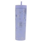 Plastic Travel Tumbler And Straw He Has Made Everything Beautiful Lavender