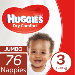 Dry Comfort Nappies Size 3 Jumbo Pack 76& 039 S