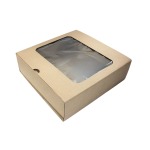 Kraft Corrugated Sliding Gift Box Pack Of 10