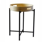 Tray Top Side Table - Natural