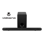 Volkano Cascade 50W Soundbar Wired Subwoofer VK-3900-2.1