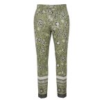 Drawstring Trouser -green multi