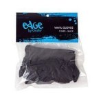 Edge Black Vinyl Gloves 10 Pack