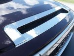 707MOTORING Stainless Polished Chrome Hood Vent Trim 2PC Compatible With Toyota Fj Cruiser 2007-2014 4-DOOR Suv