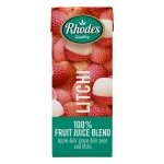 Rhodes Long-life Fruit Juice Litchi 6 Pk 200 Ml