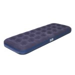 Inflatable Air Mattress Flocked Top Single