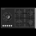 ELBA 90CM Gas On Glass Hob – Balck 04 T90565G