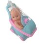 Baby Doll With Pink Stroller/pram