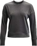 Women's Ua Rival Terry Taped Crew - Jet Gray XS