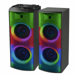 JVC Dual Active Bluetooth Speakers -bass & Treble Control + Usb sd fm