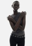 Ribbed Vest Top - Dark Grey Washed
