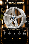 19 Inch Bmw Fitment Rims 5 120 Pcd 5-SPOKE Silver Alloy Wheels